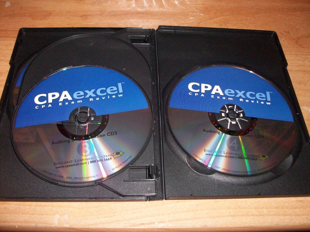 CPA Excel Exam Review Auditing And Attestation (4-CD Set 2007) Learning System