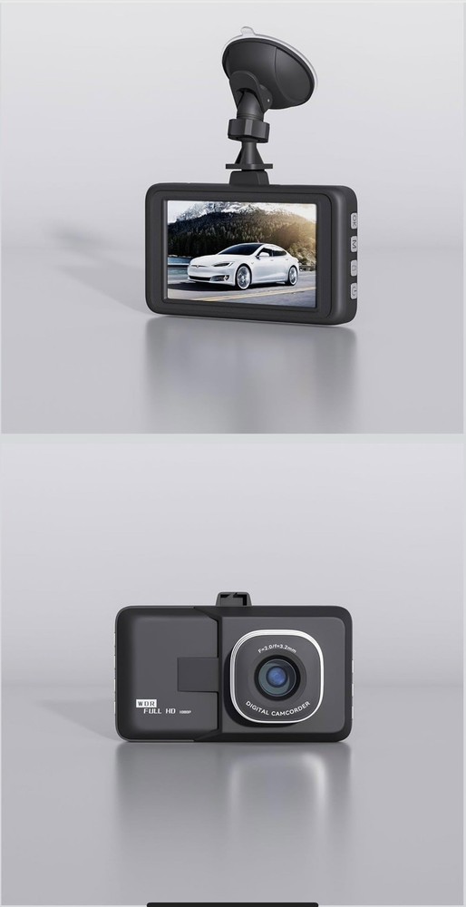 3-inch portable dash cam recorder