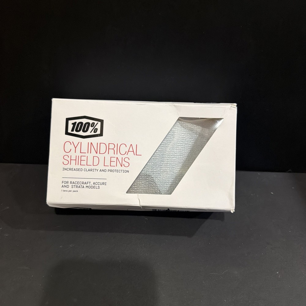 100% Goggle Replacement Lens Silver Flash Mirror/Smoke New In Box