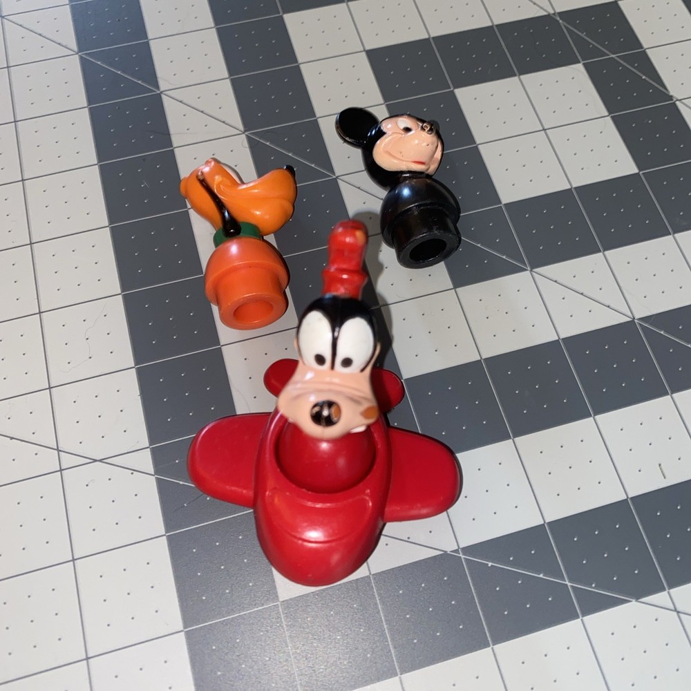 Vtg Mickey, Goofy, Pluto Plane