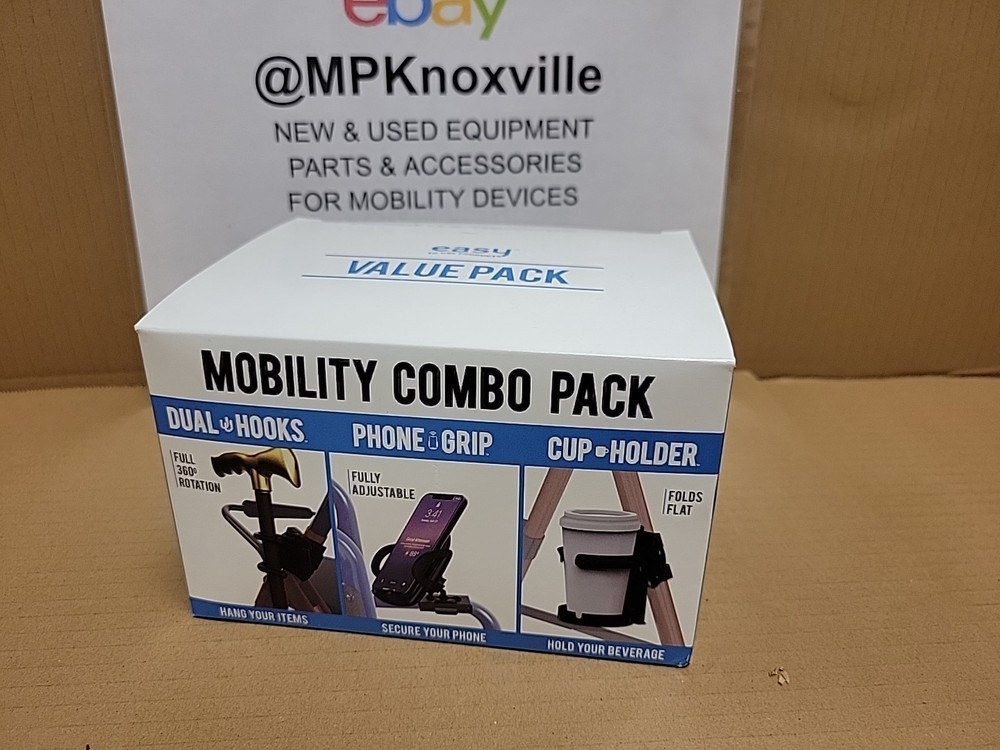 Easy Mobility Walker / Wheelchair Mobility Combo Pack *New*