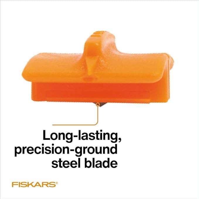Fiskars Trimmer Replacement Blades, Precision-Ground Steel for Clean Cuts, Refil