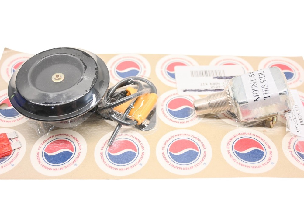 Studebaker Manufacturing 201-8030 UTV Side By Side Horn Kit NOS