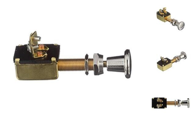 Heavy Duty 2-Position Push-Pull Switch, On/Off One Size