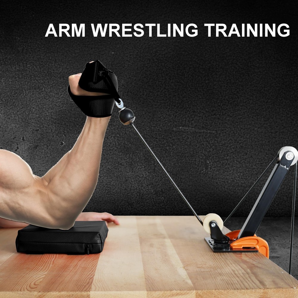 Arm Wrestling Training Strap Belt black strap only (not include loading pin)