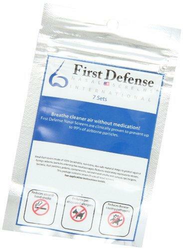 First Defense Nasal Screens, 7-Sets Per Pack