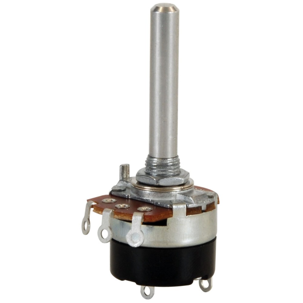 1M Audio Taper Potentiometer with Switch 1/4" Shaft