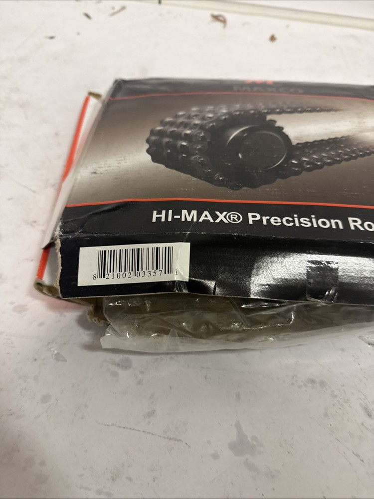 NEW Maxco 80 RIV 10FT HI-MAX PRECISION ROLLER CHAIN