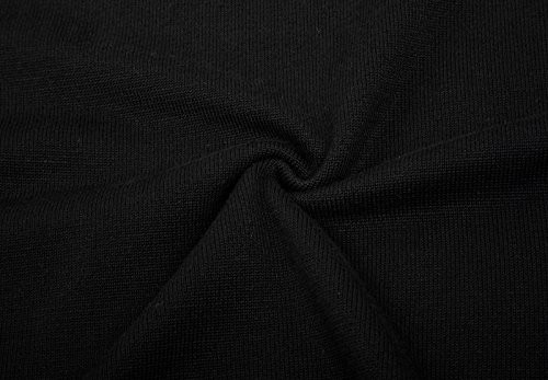 Mens V-Neck Knitted Sweater Vest Solid Plain Sleeveless Pullover X-Large Black