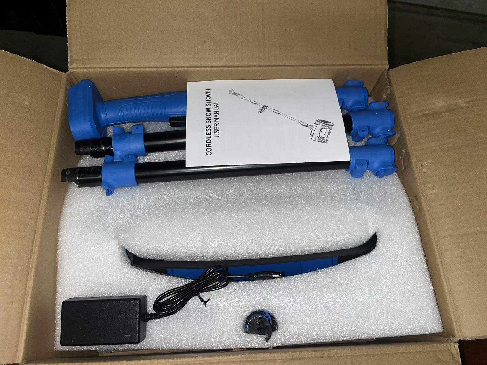 Electric Cordless Snow Shovel, 14.4-Inch | 24V | 5.0Ah Brushless Cordless Snow B