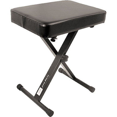 On-Stage KT7800 heavy duty padded keyboard bench with free shipping