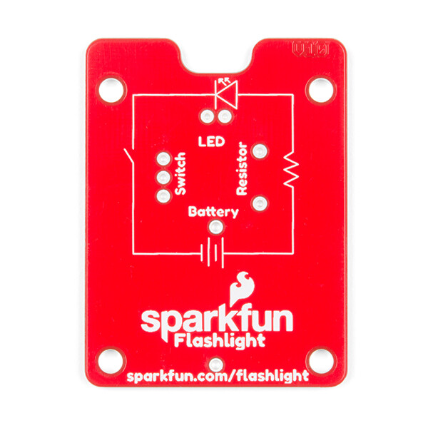 [ SparkFun KIT-14877 ] Basic Flashlight Soldering Kit