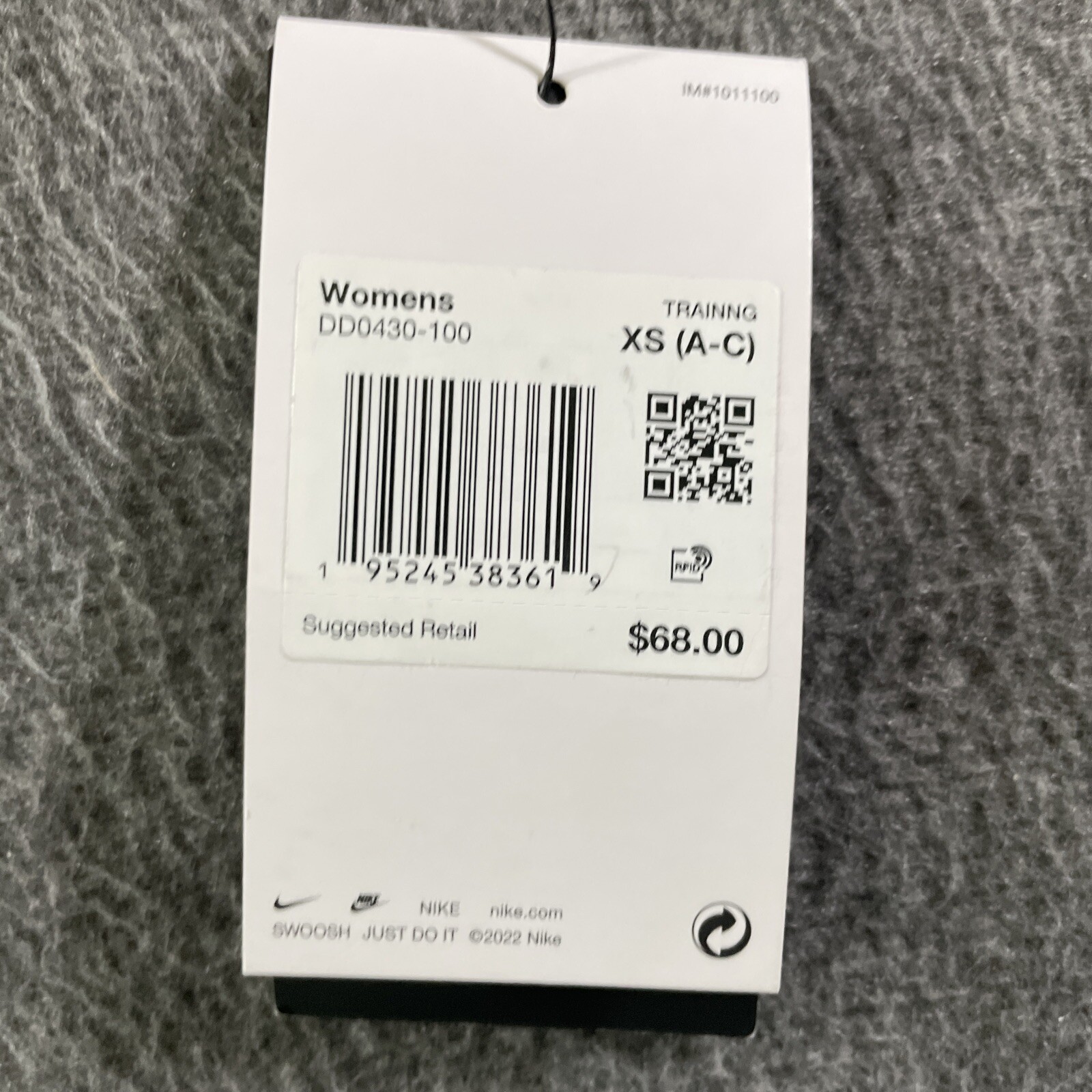 NEW! Nike XS (A-C) Women's Alpha High Support Sports/Yoga Bra-White DD0430-100