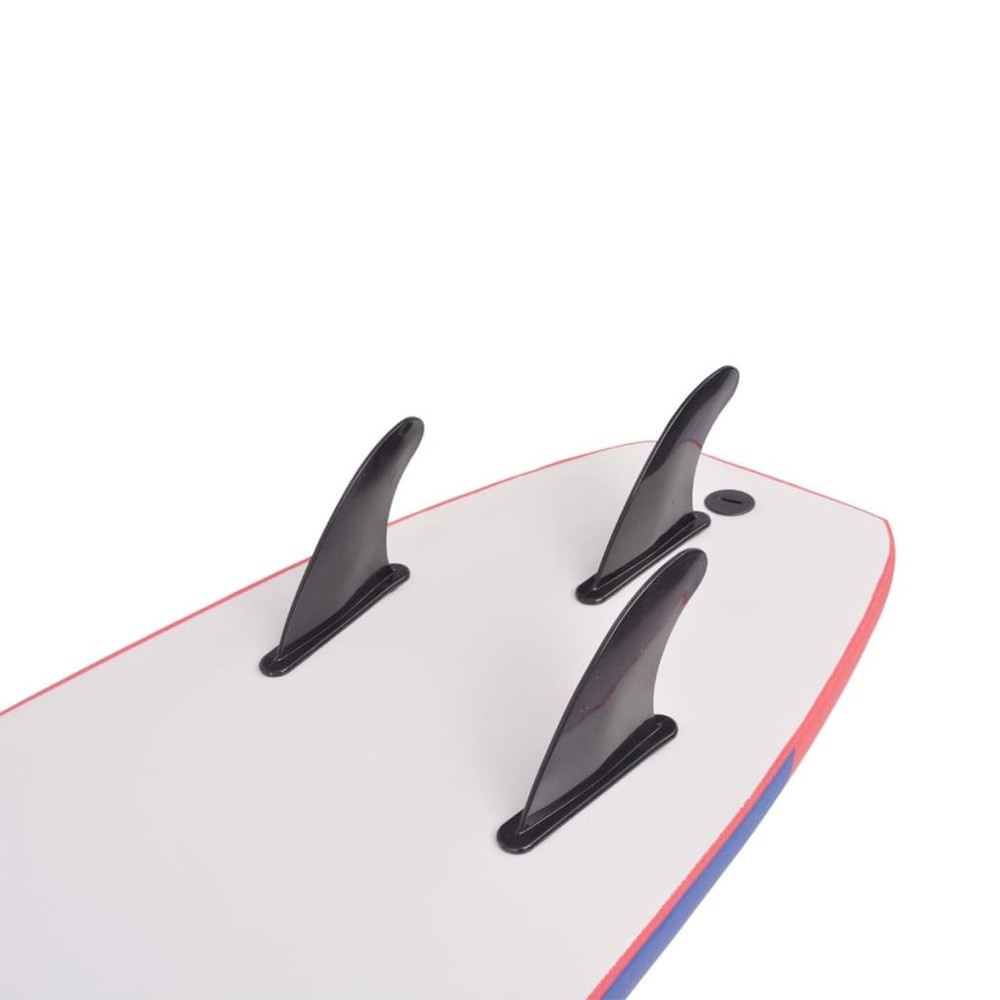 Surfboard Blue and Red 66.9"