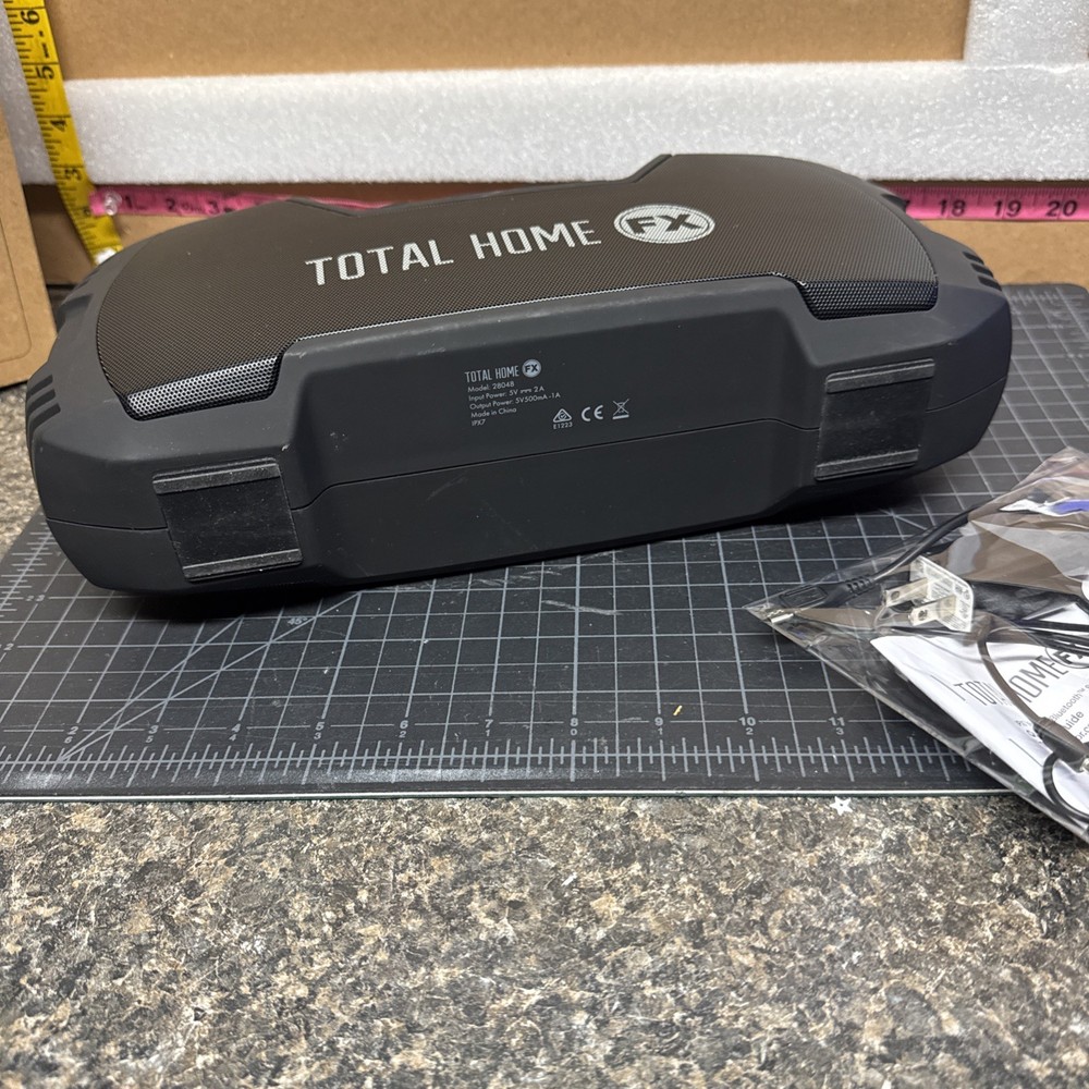 TOTALHOME FX Bluetooth Portable Speaker ￼ Waterproof Wireless ￼
