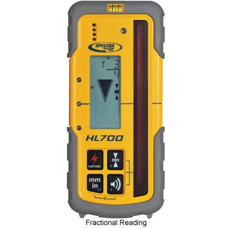 Spectra Laser Level HL700 Laser Receiver Laserometer Apache Storm