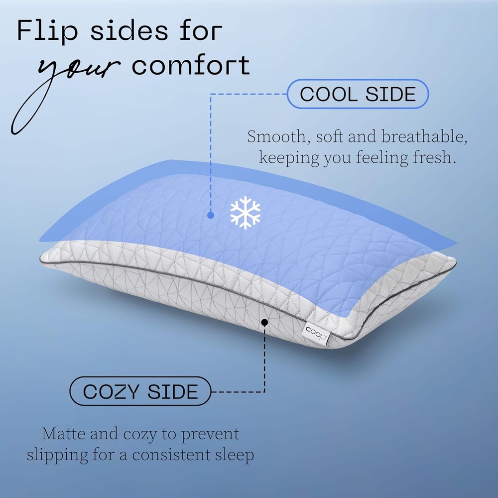 Cool Side Pillowcase, Queen Size Cooling Pillow Case