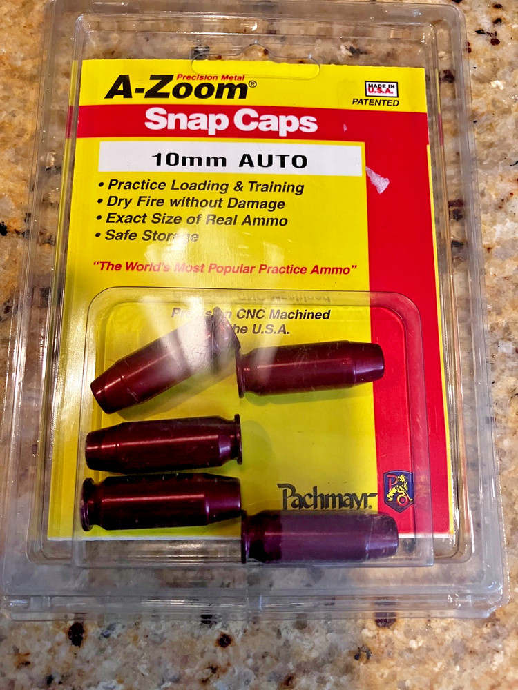 A-Zoom 10MM Auto Precision Snap Caps (5 pack)
