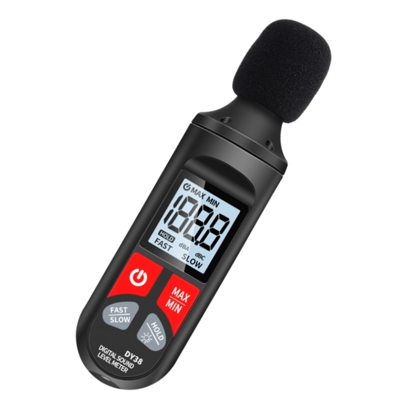 Sensitive Decibel Meter for Detailed Noise Leveling Testing in Various