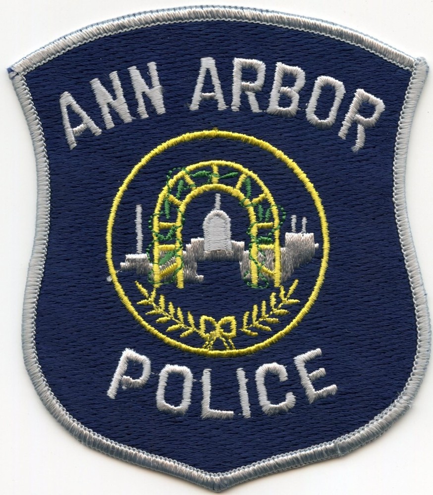 ANN ARBOR MICHIGAN POLICE PATCH