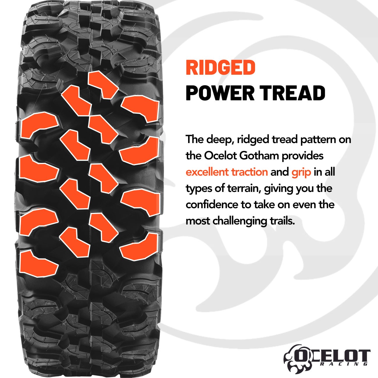 Ocelot Gotham 32x10R-14 ATV/UTV Tire - Set of 4