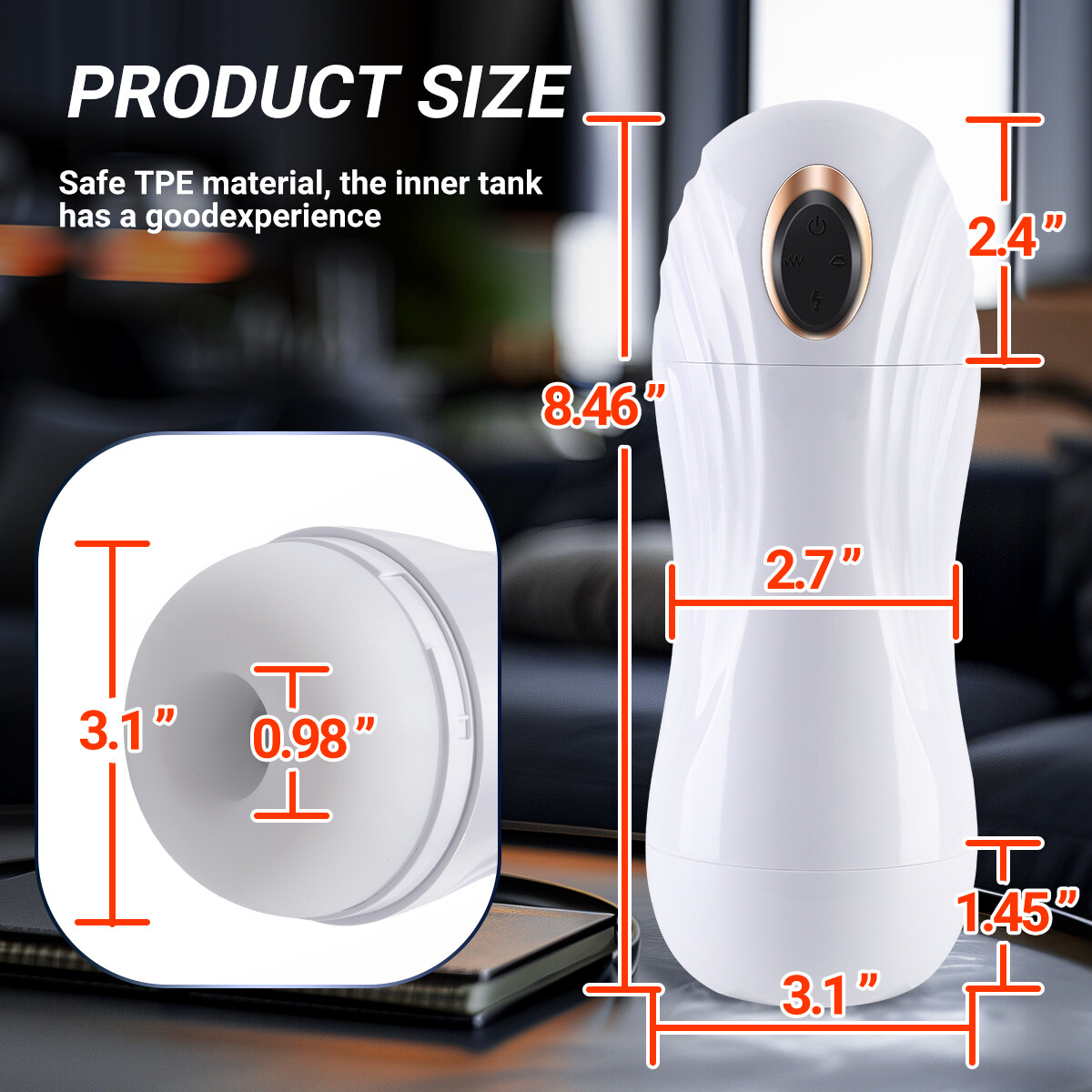 Blowjob Automatic Male Masturbaters Cup Stroker Sucking Vibrator Sex Toy For men