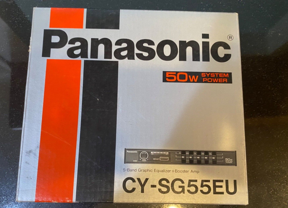 Panasonic CY-SG55EU equalizer/booster