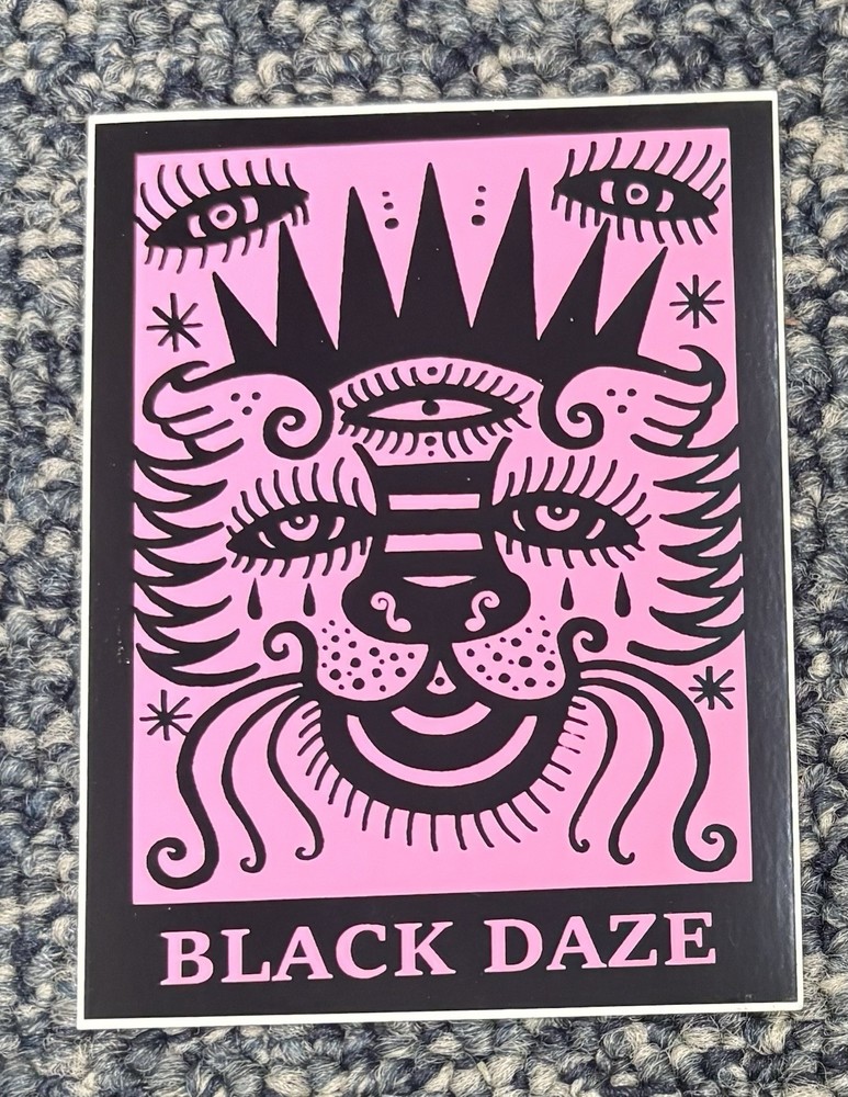 MR HBAK/ BLACK DAZE STICKERS