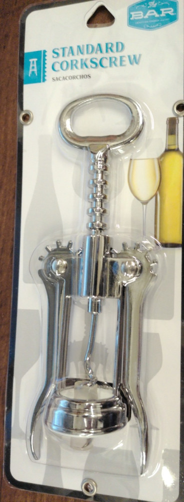 The Bar Standard Corkscrew. Silver