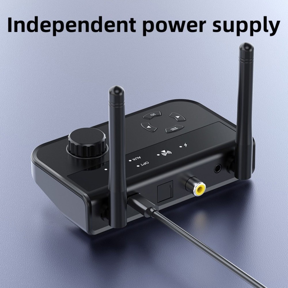 1* Bluetooth 5.3 Receiver With two way interface supports plug and play