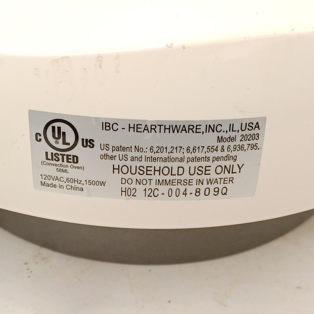 Hearthware NuWave Infrared Oven Model 20203 Replacement Part Motor