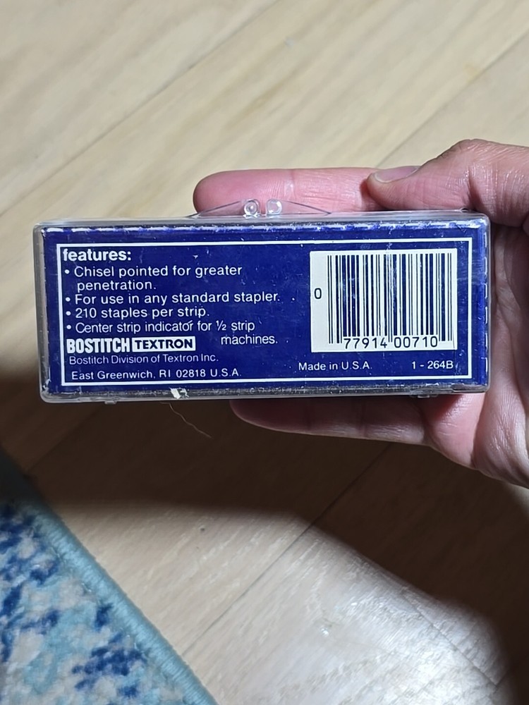 VTG Bostitch Chisel Point Premium Standard Staples 3150 In Pack