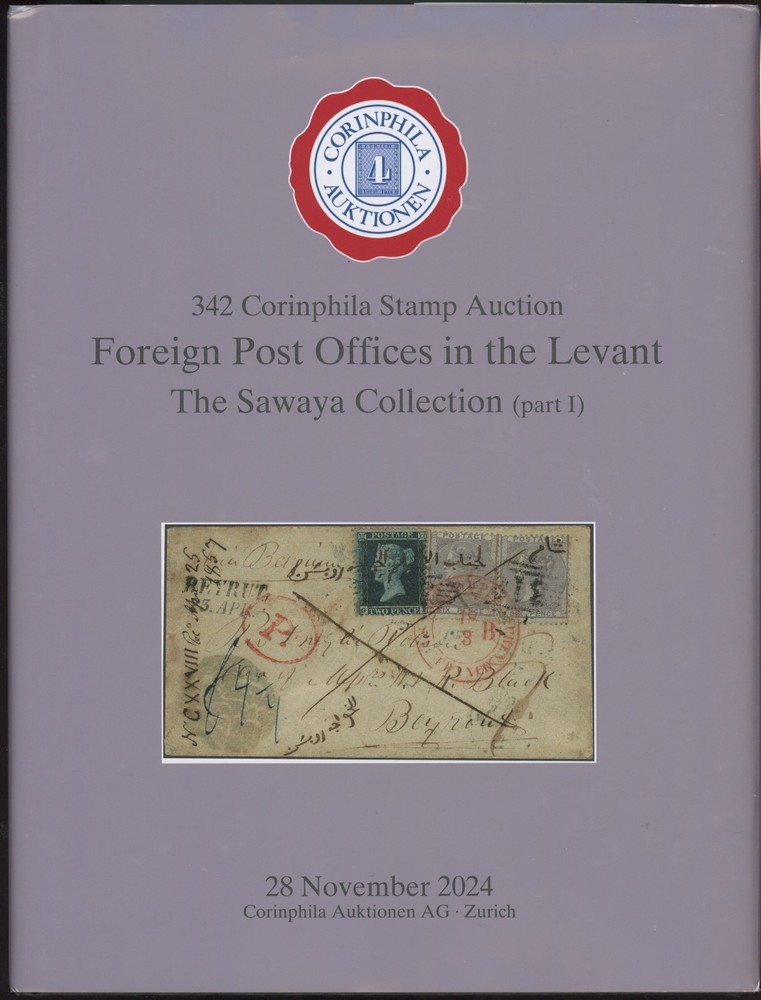 Turkey Foreign Post Offices in the Levant Specialized Auction Catalog Corinphila