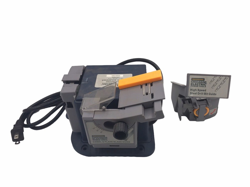Chicago Electric Power Tools 99823 Multipurpose Sharpener - Tested & Working