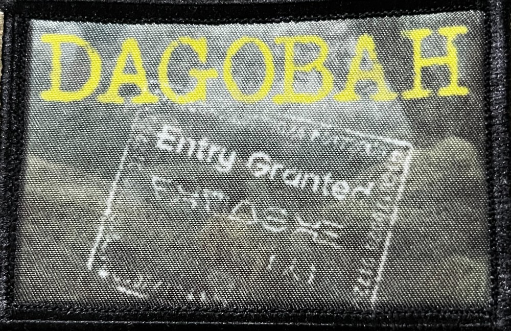 Star Wars Mos Eisley Spaceport Cantina Sign Morale Patch.