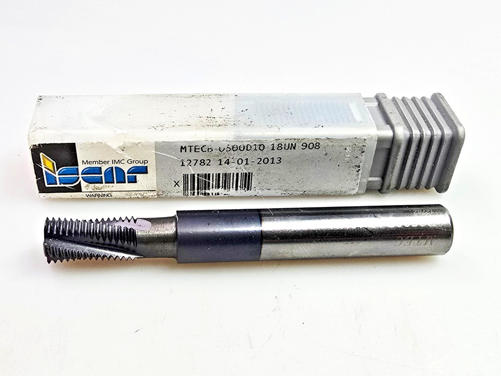 Iscar MTECB 0500D10 18UN IC908 Solid Carbide Thread Mill Internal Threading