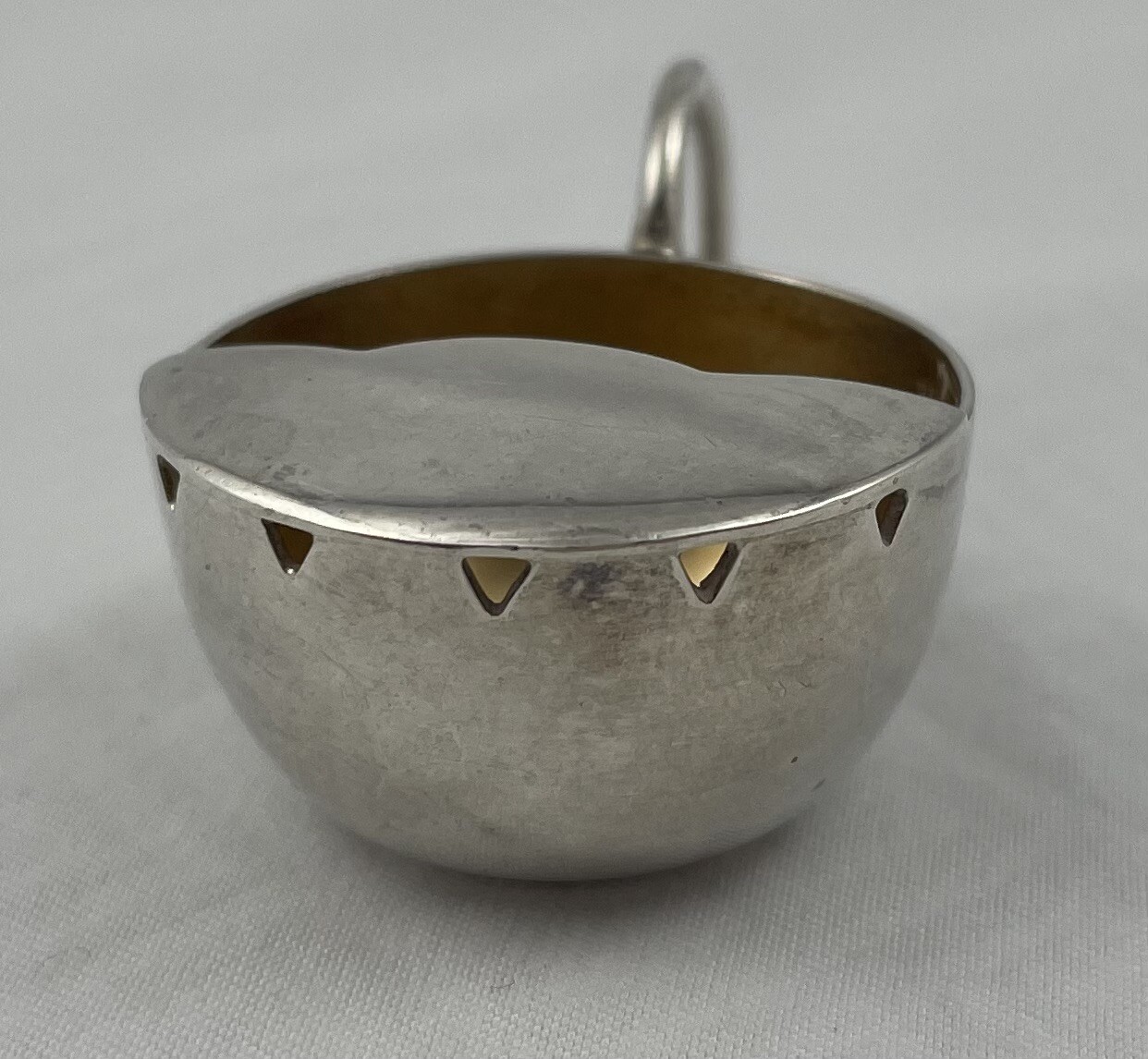 Carl Poul Petersen Canada Sterling Unusual Individual Salt Cellar Shaker(s)