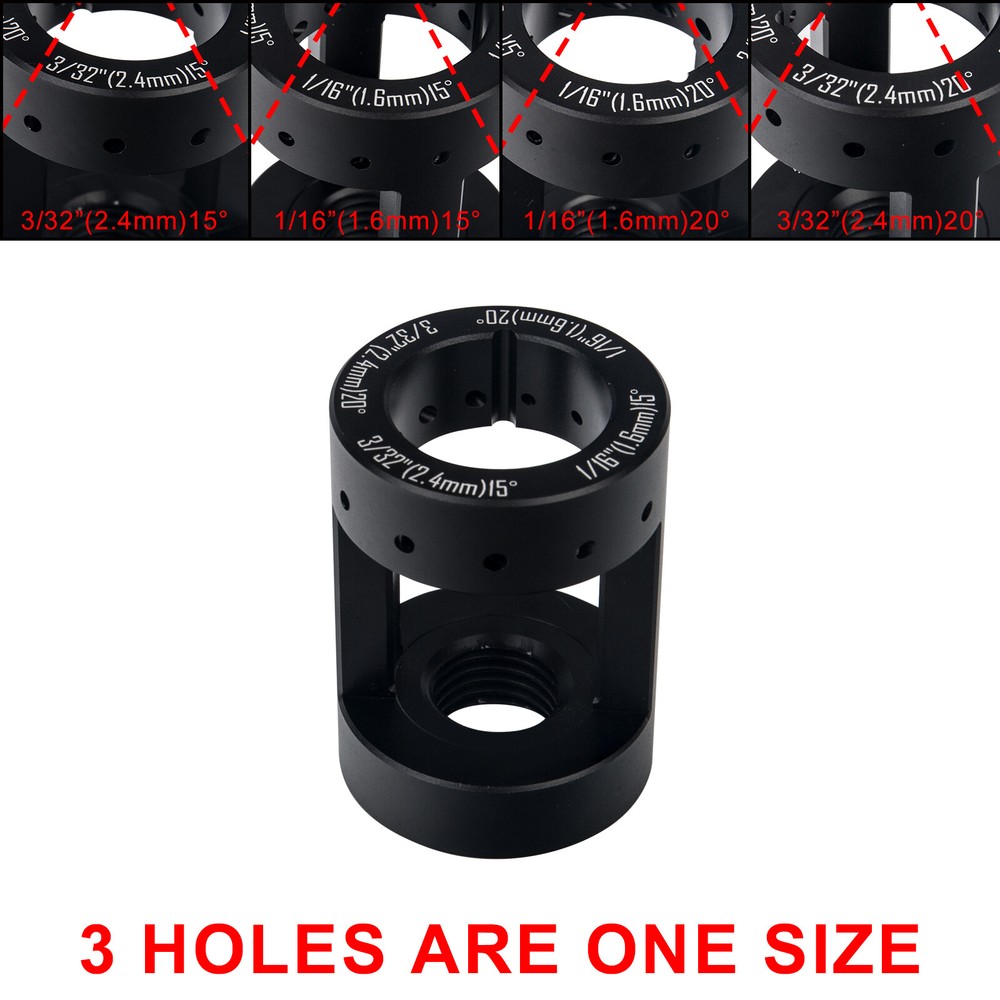 Tungsten Electrode Sharpener / Grinder TIG Welding Multi-Angle Offsets Tool