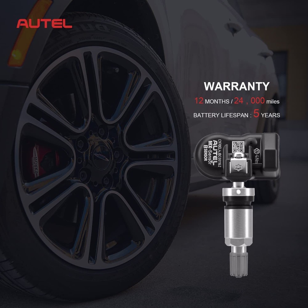 Autel MX-Sensor 315MHz&433MHz Programmable TPMS Universal Tire Pressure Sensor