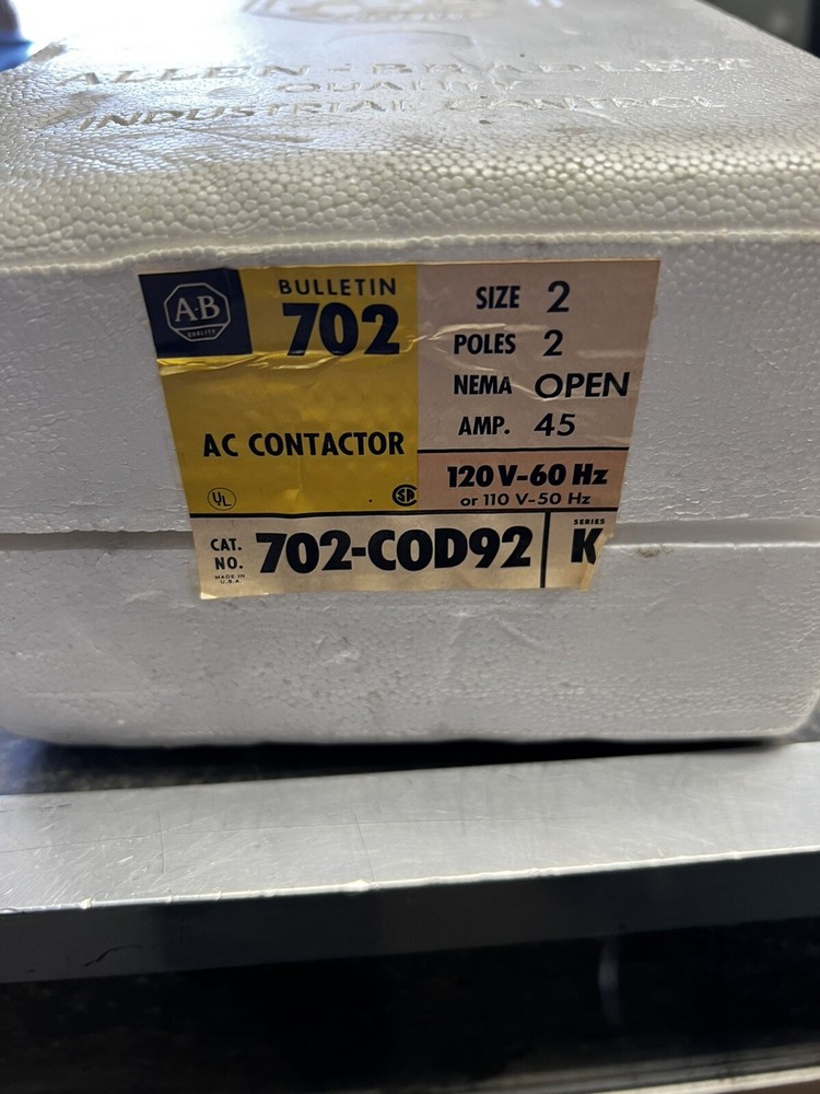 ALLEN BRADLEY 702-COD92