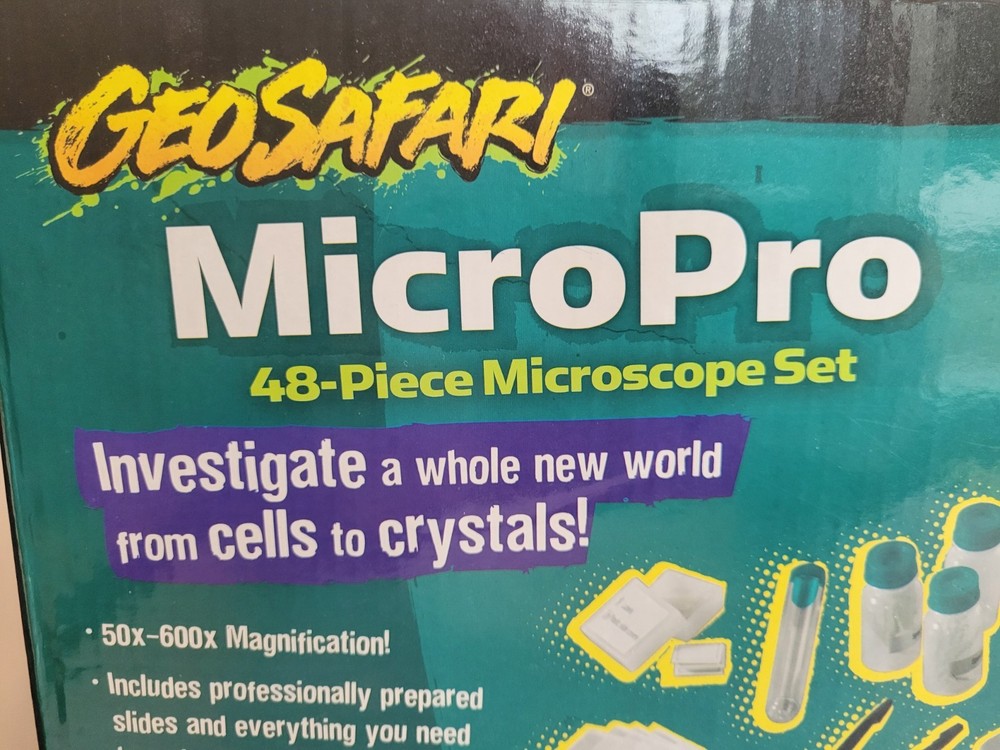 GeoSafari MicroPro Microscope Set 48 Pc EI-5301
