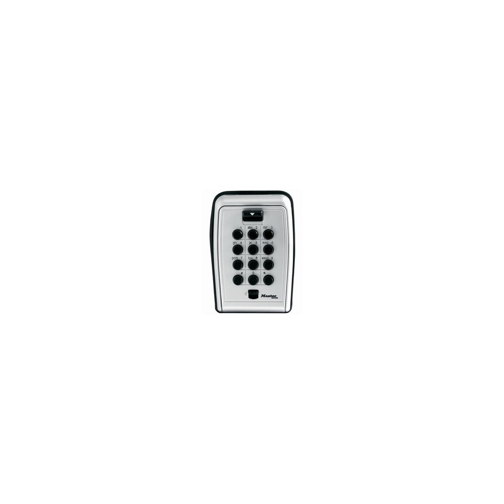 Master Lock 5423D Lock Box, Push-Button, Portable, 3-7/8-In. - Quantity 1