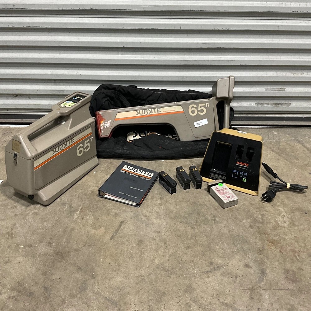 Ditch Witch Subsite Locator Receiver 65T/65R - Untested