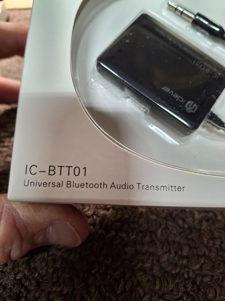 iclever IC-BTT01 Bluetooth Transmitter for Audio Player, NEW