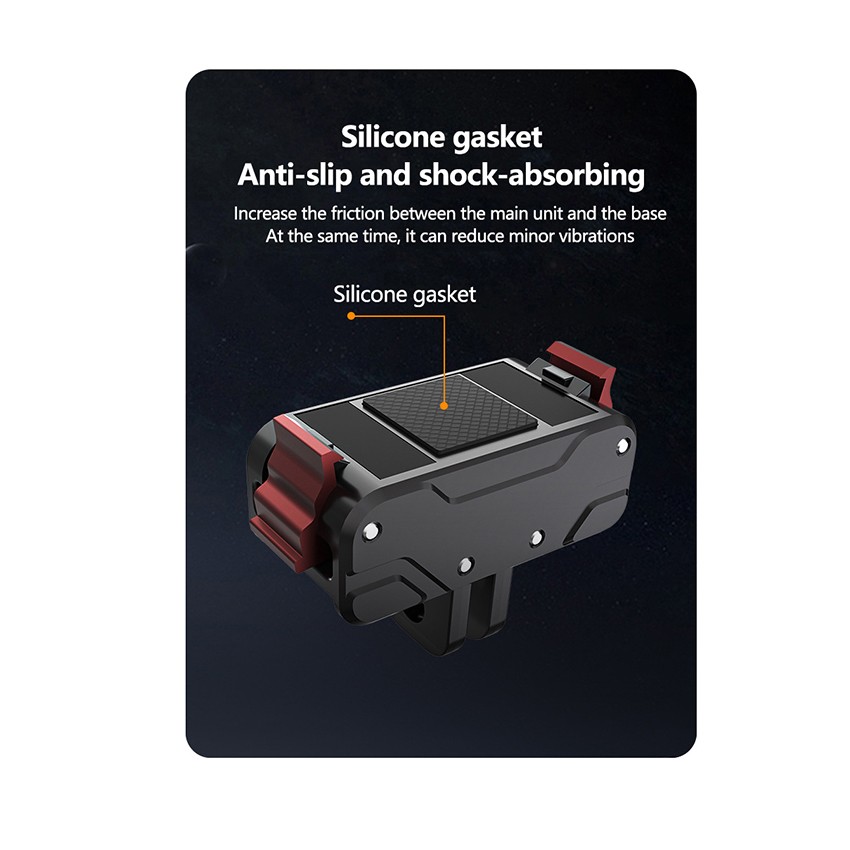 Magnetic Quick-Release Plastic BaseMount Accessories for DJI Action3/4/5 Pro