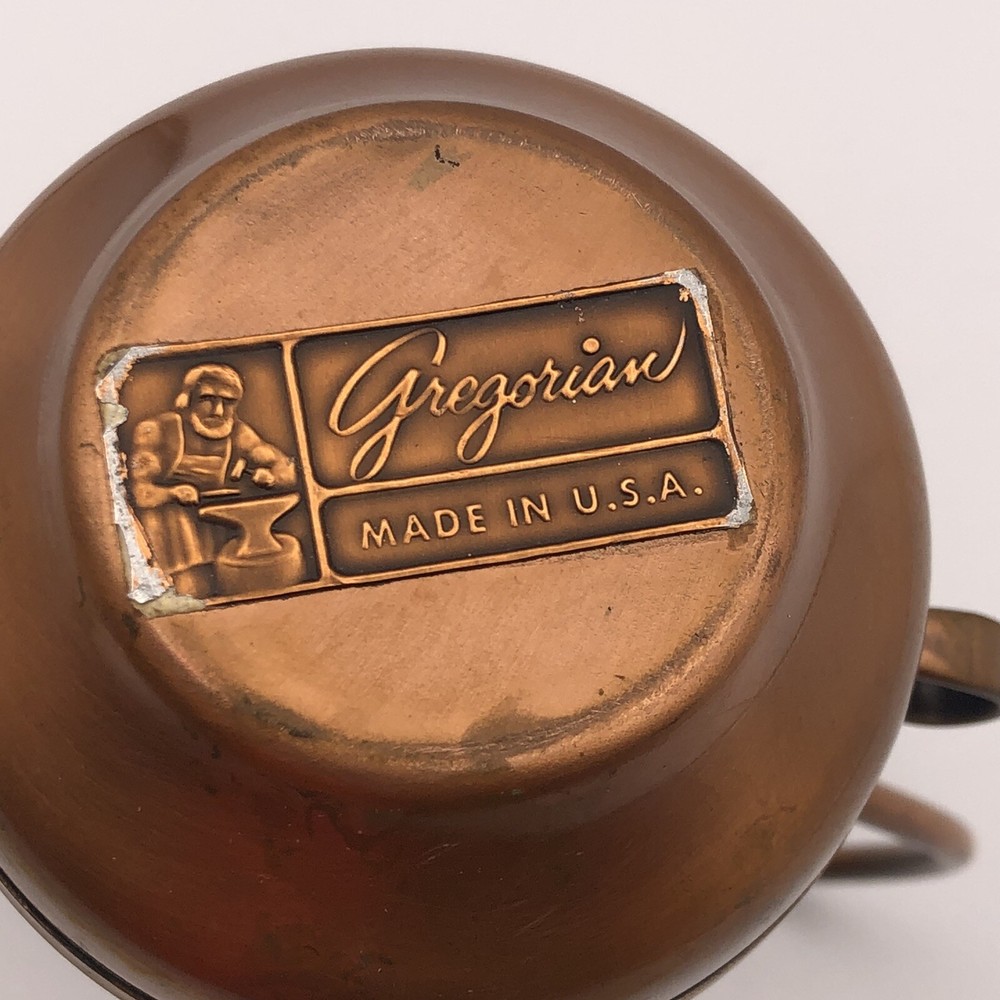 Gregorian Copper Dual Handle Vase
