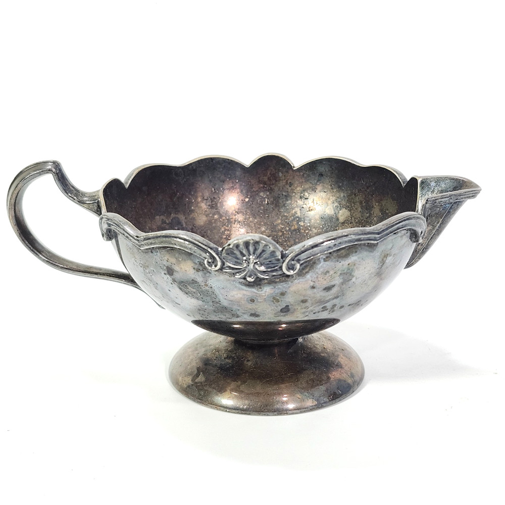 Reed Barton Regent 5600 Silverplate Teapot Benedict EPNS Sugar Cream Bowl 3pc