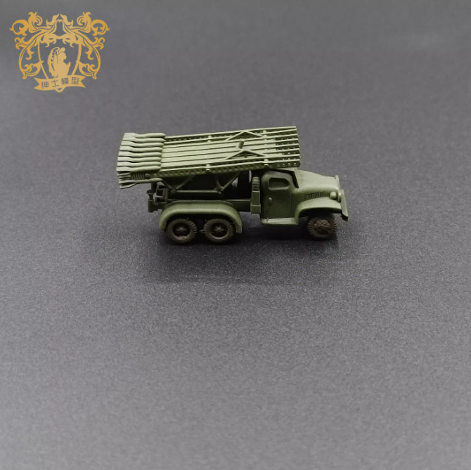 3D Printed Model 1/144 Soviet BM-13 Katyusha rocket launcher Finished Model