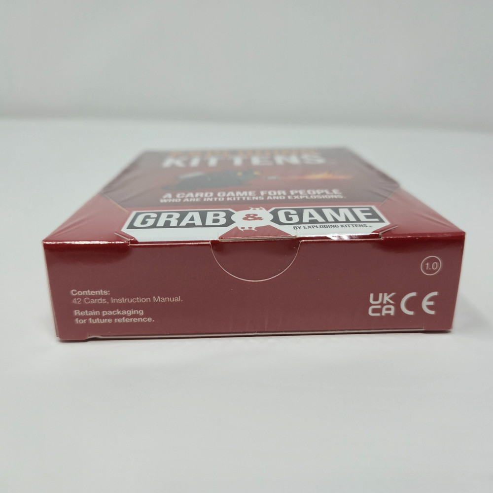 Exploding Kittens Travel Grab and Game New Card Game 2024 Sealed