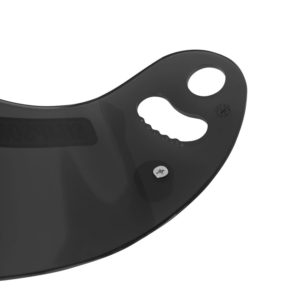 Simpson Racing 84306A Devil Ray Helmet Shield Silver